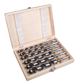 Auger Bit Set Sizes 13mm, 16mm, 18mm, 20mm, 22mm, 25mm x 230mm 